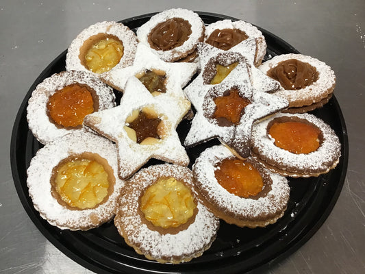 Assorted Butter cookies (12 " platter)